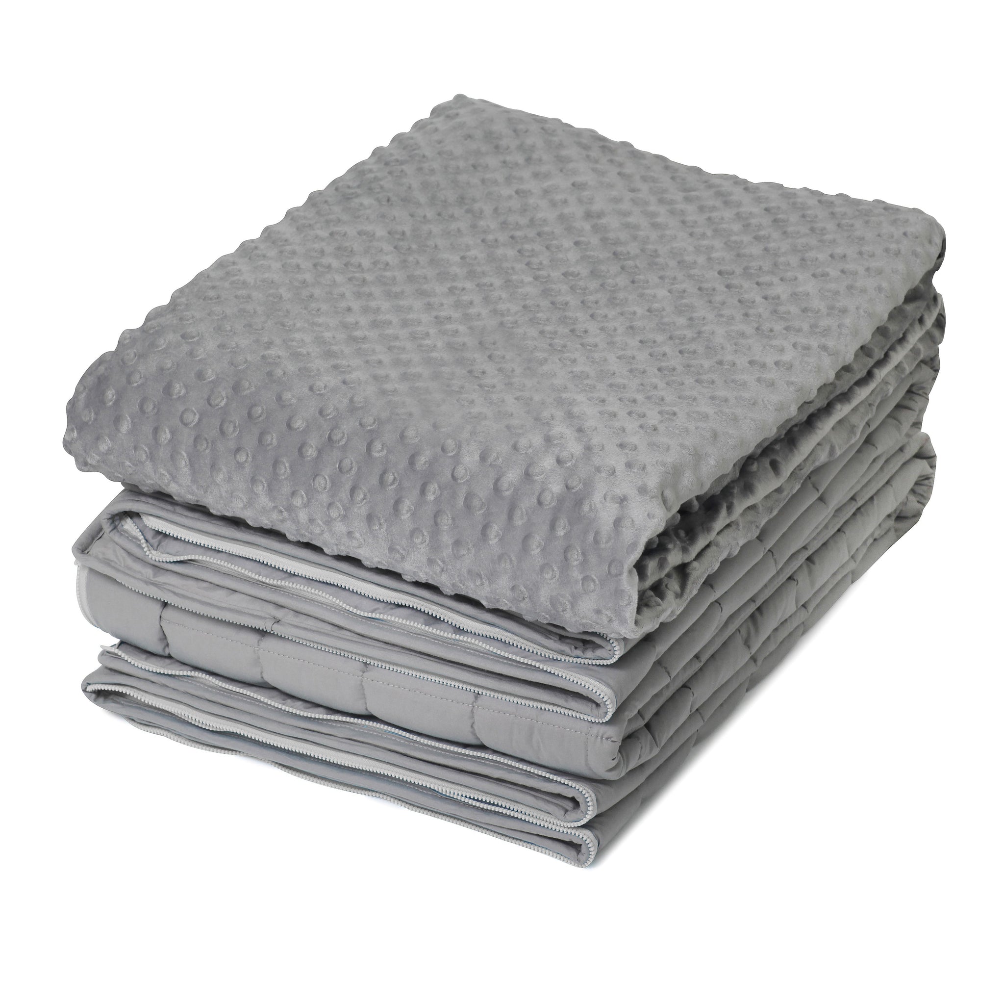 Gravity Weighted Blanket Grey / Single: 15lb